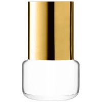 Aurum Vase H17cm transparent gold
