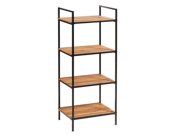 Standregal 4Abl. Bamboo sw