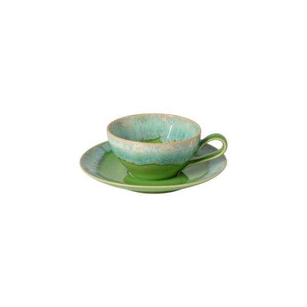 Taormina Teetasse mit Untertasse 200ml 14x10.9cm H5.6cm