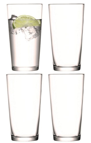 4er Set Gio Saftglas gross 320ml transparent