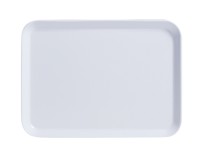 Tablett Kunststoff weiss 24cm