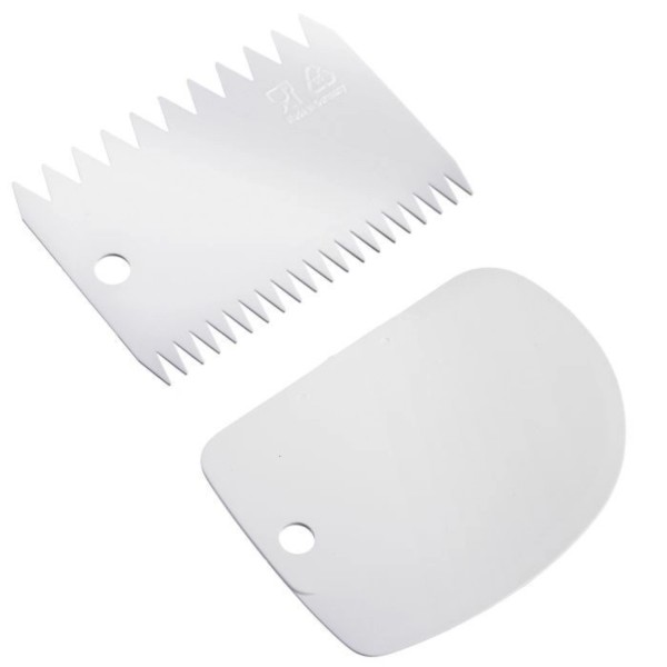 Schaber- und Kuchengarnierer-Set