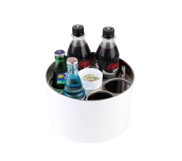 Kronkorkenschale SIEGER DESIGN, D6.5cm. H3cm. schwarz