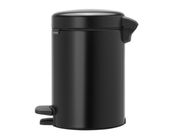 Treteimer matt black 3l