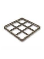 Aufsatz offen 9 Fächer Glas max D15.1cm