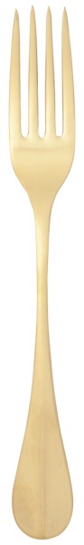 Nau Tafelgabel 20.3cm gold