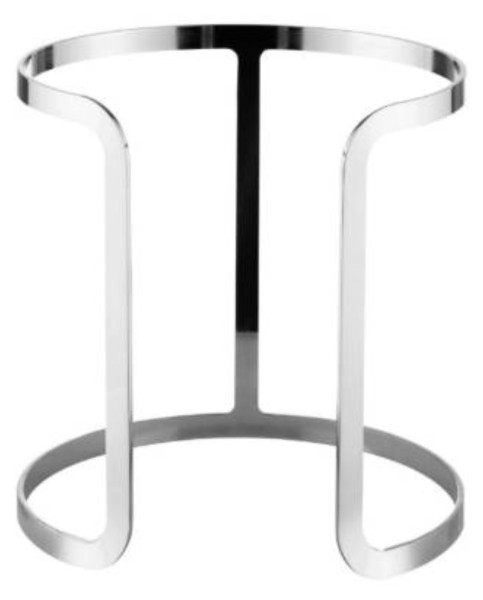 Decò Halterung Zylinder H15cm chrom