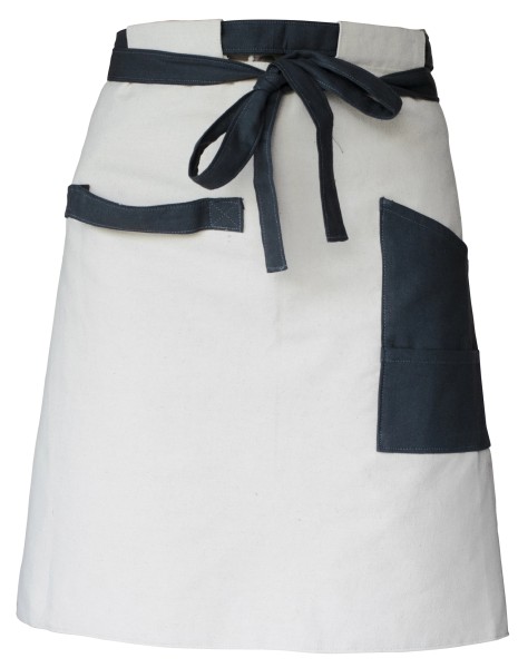 Schürze, Baumwolle, natural, 75 x 55cm