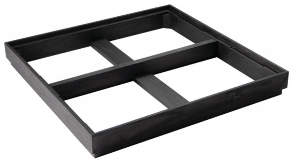 Domino Rahmen 40x40x5cm schwarz