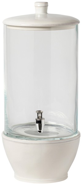 Fontana Getränkespender 10l D21.1cm H47cm Glas und Porzellan