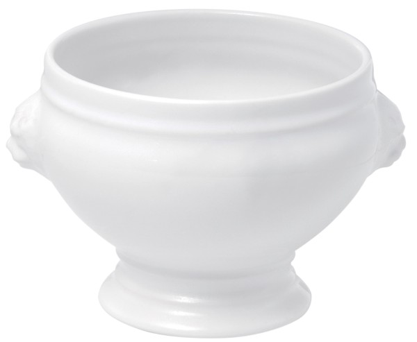 Löwenkopf Suppenschüssel, Ø 11cm, 35cl, weiss