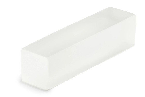 Ice Buffet Würfel 16.5x4x4cm weiss Nacryl