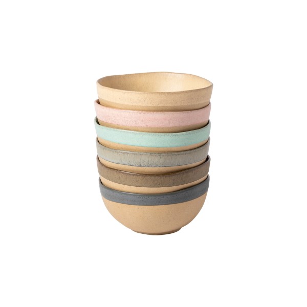6er Set Arenito Schale 670ml assortiert