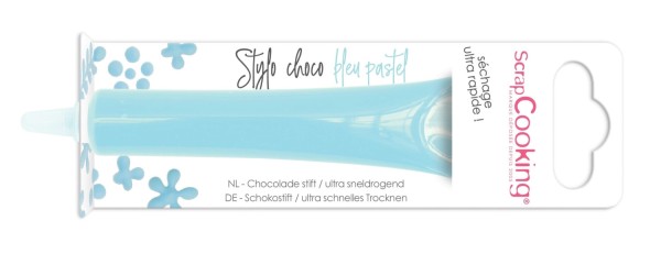 Stift mit Schokoladengeschmack pastelblau 25g