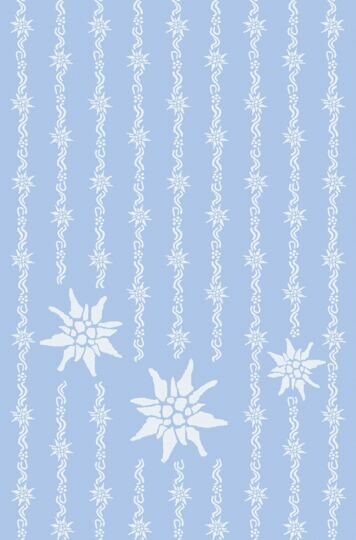 EDELWEISS ALLOVER Küchentuch KULTSCHTOFF marine 50x75cm