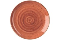 Stonecast Spiced Orange Coupe Teller flach 28.8cm