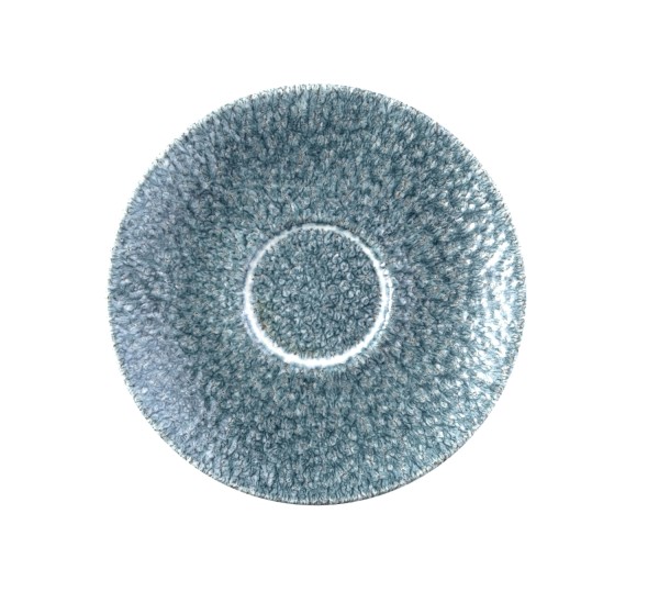 S.P. Raku Topaz Blue Untertasse 15.6cm