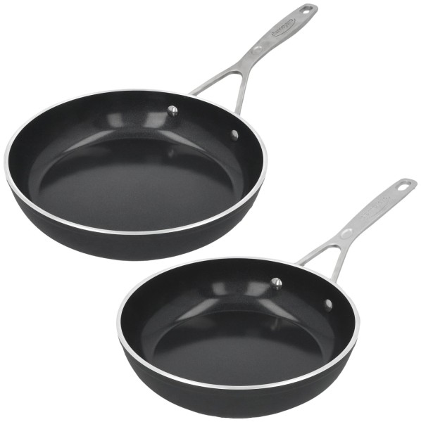 2er Set Alu Industry 3 Ceraforce Bratpfanne 20+24cm