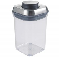 Steel Pop Container, quadratisch, 10.7x10.7x15.7 cm, 0.9 l