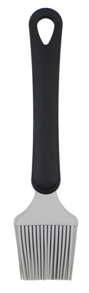 Pinsel gross schwarz/grau Silikon/Kunststoff lose