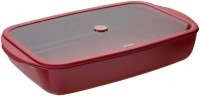 Auflaufform mit Frischhaltedeckel 3.6l 24x39cm cherry