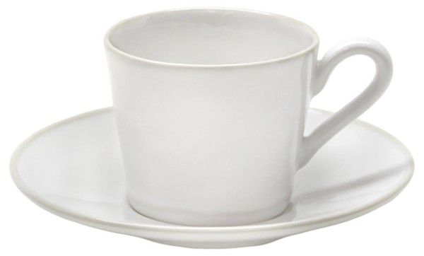 Beja Teetasse mit Untertasse 11.7x8.6 H7.1cm D16.7cm
