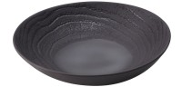 Suppenteller rund, H:5.7cm, Ø24.2cm, lakritze