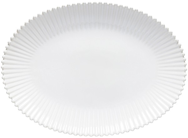 Pearl Platte oval 51x37.1cm H5.8cm weiss