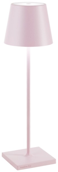 Poldina Pro Tischlampe 11.1x38cm rosa
