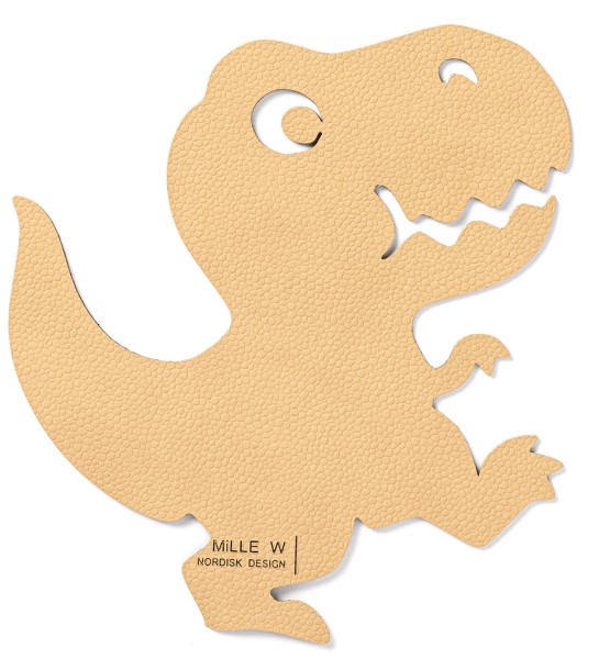 Untersetzer dino beige