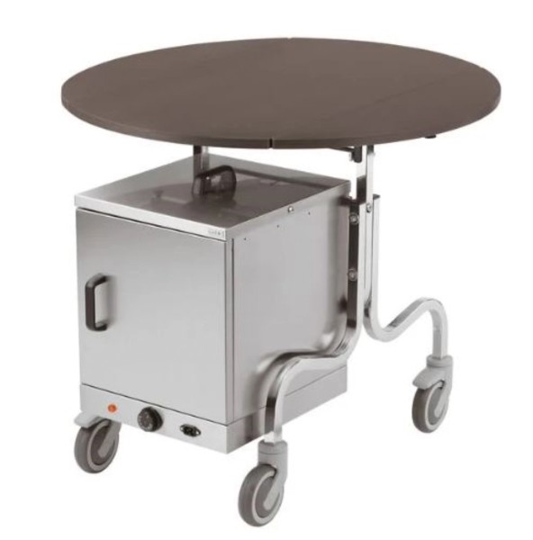 Roomservice Tisch mit Thermobox