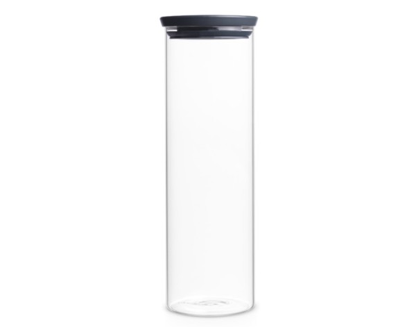 Glasdose stapelbar 1.9l