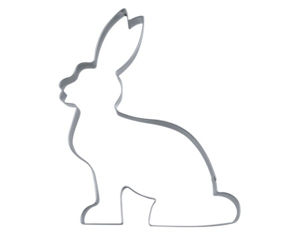 Ausstecher Hase 9.5 cm sitzend