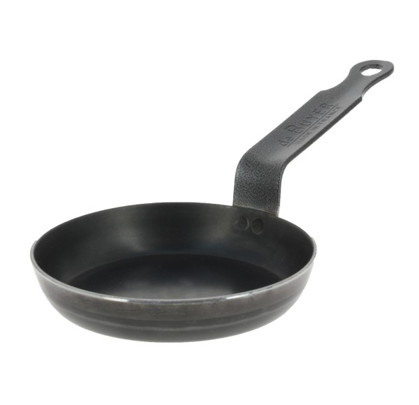 Blue Carbon Pfanne für Blini D12cm Blaustahl