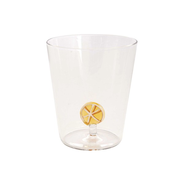 Twist & Match Glas aus Borosilikat 400ml gelb