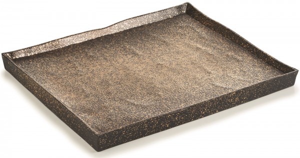 Solstice Platte Gold-Kosmos, 21x17.5x1.5 cm