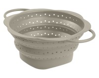 Faltsieb L 32x25x11.5 cm taupe