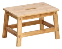 Fussbank Bambus 38.5x26x25 cm