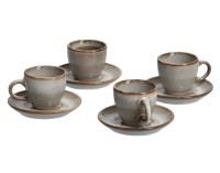 Espressot.Set Keram.beige 8tlg