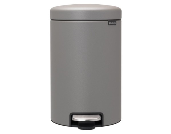 Treteimer concret grey 12l