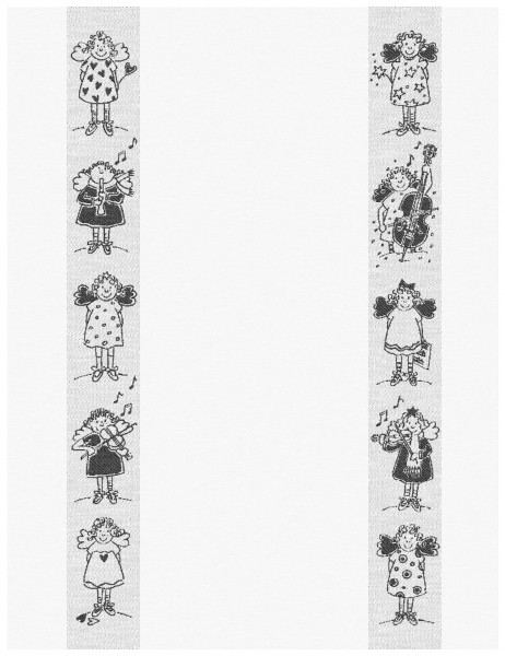 ENGEL MIT GEIGE GESCHIRRTUCH MEYER-MAYOR schwarz