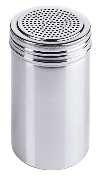 Streuer mit Schraubdeckel, Edelstahl, hochglänzend Ø7cm
