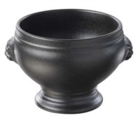 Löwenkopf Suppenschüssel, Ø11cm, 35cl, gusseisen-optik
