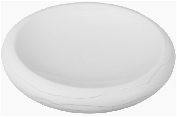 Terra Teller D30cm H5cm weiss