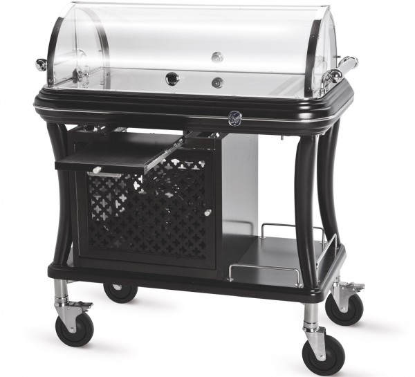 Classica Servierwagen luftgekühlt 92x52cm H: 105cm