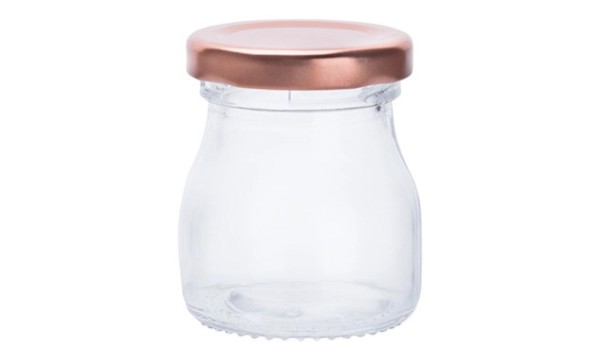 Vorratsglas mit Deckel Kupfer, mini 50ml/4.8 x 5.7cm