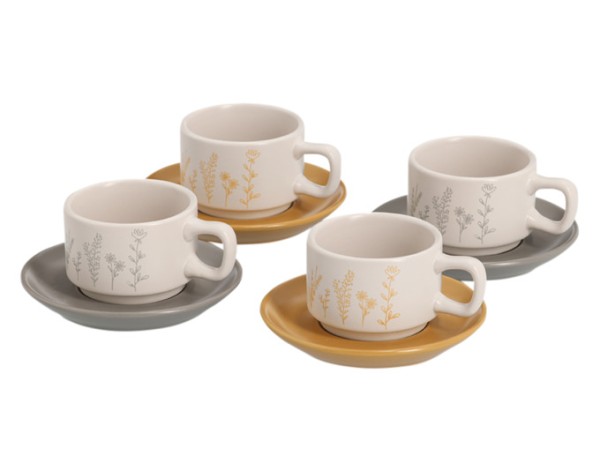 Espressotassen 8tlg. ws-gr-gb