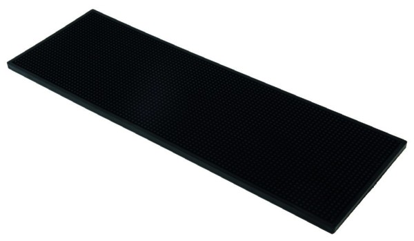 Barmatte 60x20cm schwarz