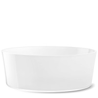 Collective Schale D30cm H10cm Glas weiss