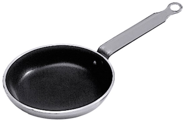 Blinis-Pfanne 12 cm, alu mit Edelstahlgriff, mit Antih